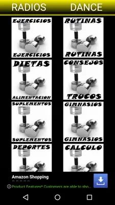 Musculación Fitness Gym android App screenshot 2